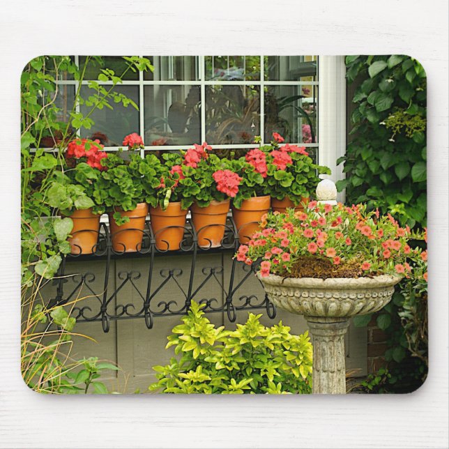 Pelargon Mousepad Musmatta (Framsidan)