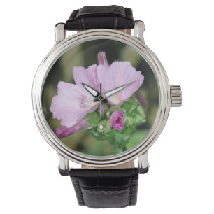 Pelargonblommor Armbandsur