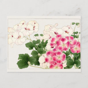 Pelargonium av Tanigami Konan Vykort