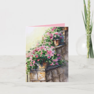 Pelargonvägg Kort