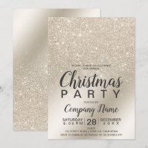 Pelarl av elfenben från glitter ombre