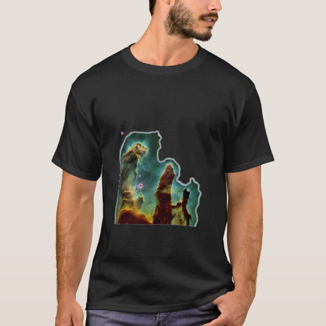 Pelarna av skapelsen tee shirt (Framsida)