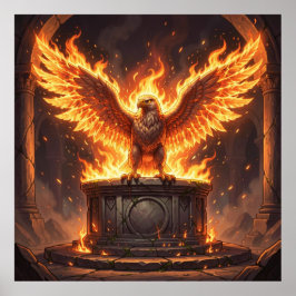 Pelasgiska Fenix Uppstiger Poster