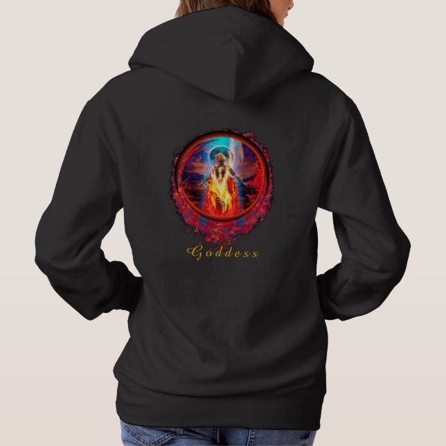  PELE Goddess of Fire T Shirt (Baksida)