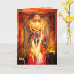 PELE the Fire Goddess Card Kort