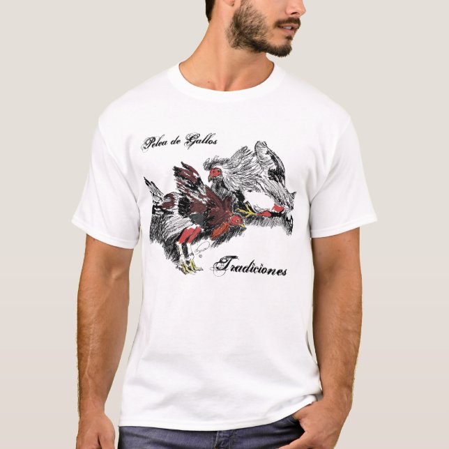 Pelea de Gallos T-shirt (Framsida)