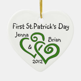 Pelens första St.Patrick-dag Ornament