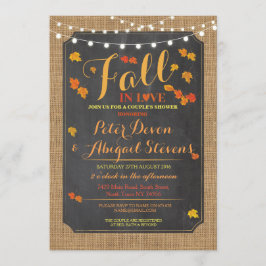 Pelens Party-fall i Kärlek hösten Inbjudan