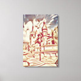 Peles castle canvastryck