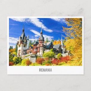 Peles Castle, Helgdag för Rumänien, vykort