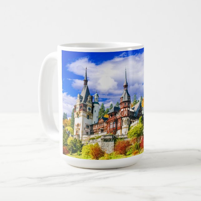 Peles Castle Kaffemugg (Framsida vänster)