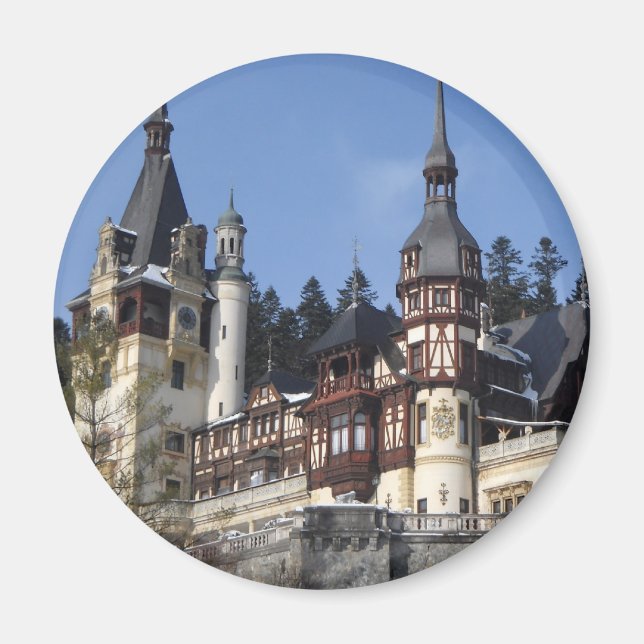 Peles Castle Magnet (Framsidan)
