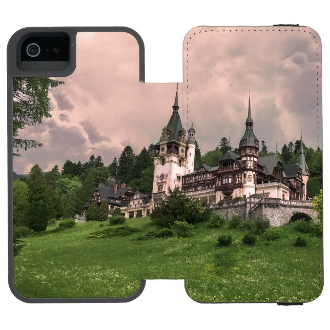 Peles Castle Rumänien Incipio iPhone Wallet Skal (Folio Öppen)
