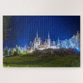 Peles Castle, Rumänien Jigszawa Puzzle Pussel