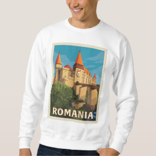 Peles Castle Rumänien Lång Ärmad Tröja