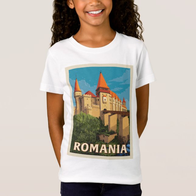 Peles Castle Rumänien T Shirt (Framsida)