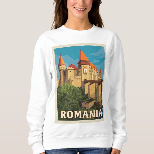Peles Castle Rumänien T Shirt (Framsida)