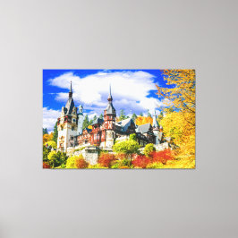 Peles castle Sinaia Canvastryck