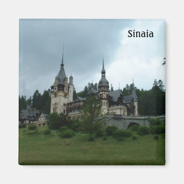 Peles Castle - Sinaia Magnet (Framsidan)
