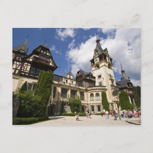 Peles Castle, Sinaia, Rumänien, 2 Vykort