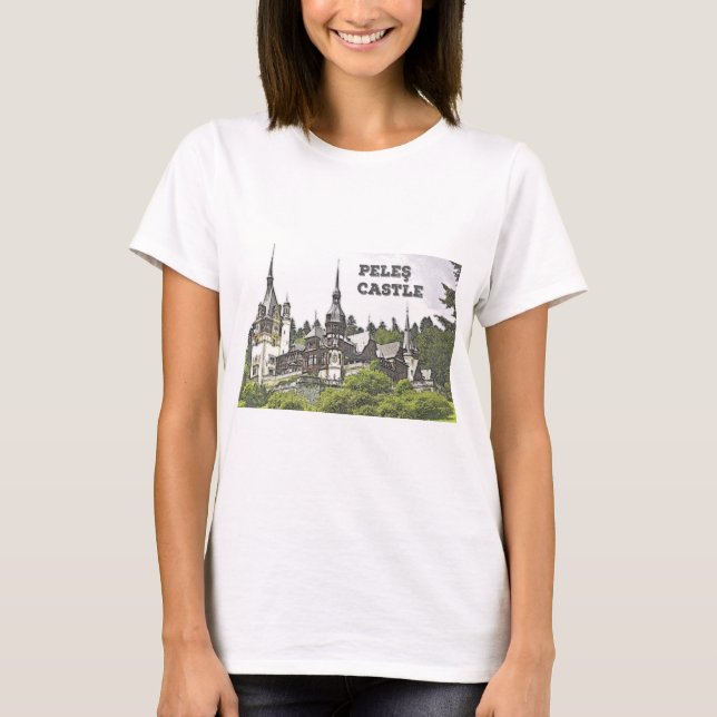 Peles Castle Tee Shirt (Framsida)