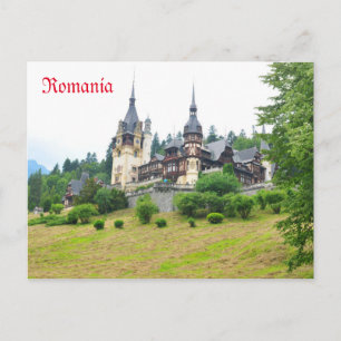 Peles slott i Sinaia, Rumänien Vykort