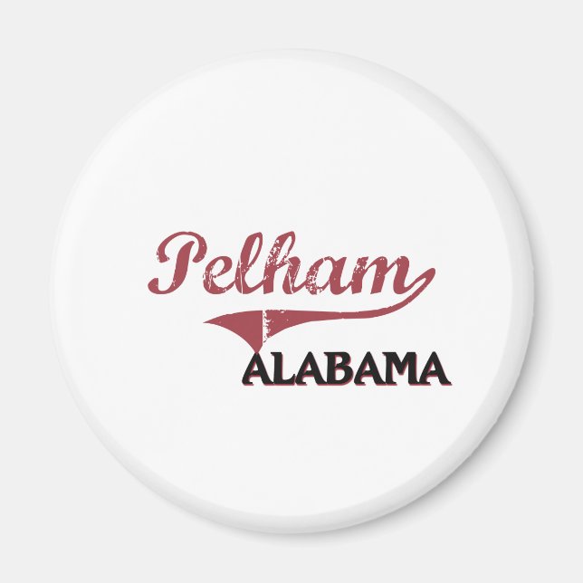 Pelham Alabama City Classic Magnet (Framsidan)