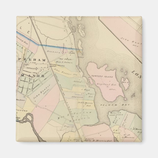 Pelham, Pelham Manor, New York Magnet (Framsidan)