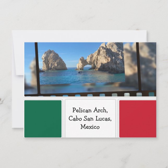 Pelican Arch, Cabo San Lucas Inbjudningar (Framsida)