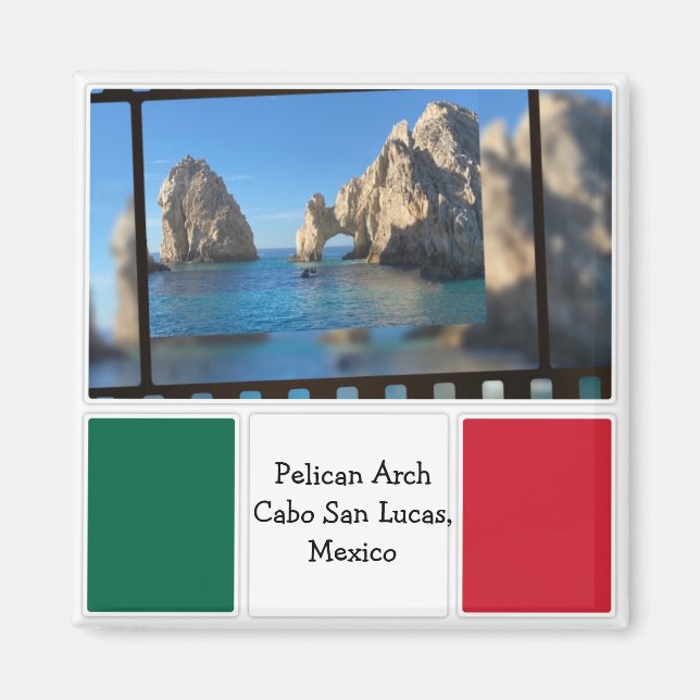 Pelican Arch, Cabo San Lucas Magnet (Framsidan)