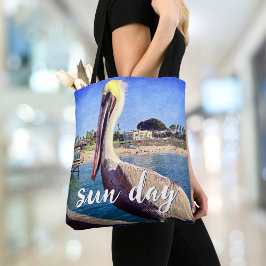 Pelican Bird Ocean Beach Pier Photo Sol Day Citote Tygkasse
