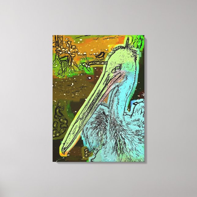 PELICAN CANVASTRYCK (Framsida)
