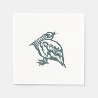 Pelican Cocktail Napkin Pappersservett