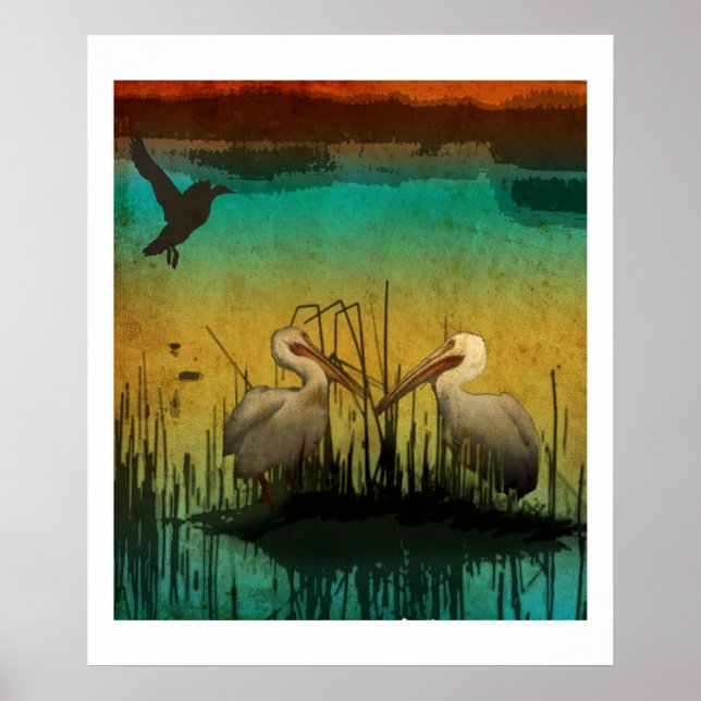 Pelican Conversation Poster (Framsidan)