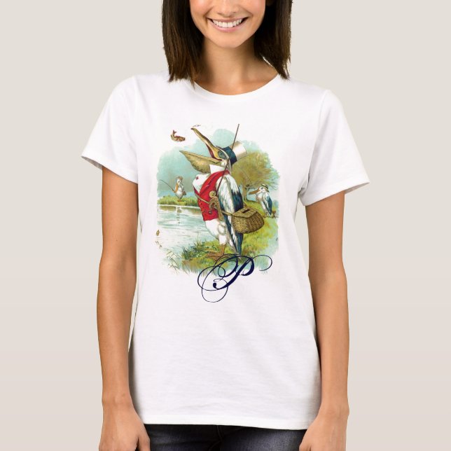 PELICAN FISHING MONOGRAM T-SHIRT (Framsida)