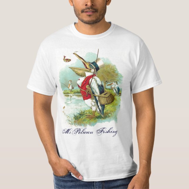 PELICAN FISHING T-SHIRT (Framsida)