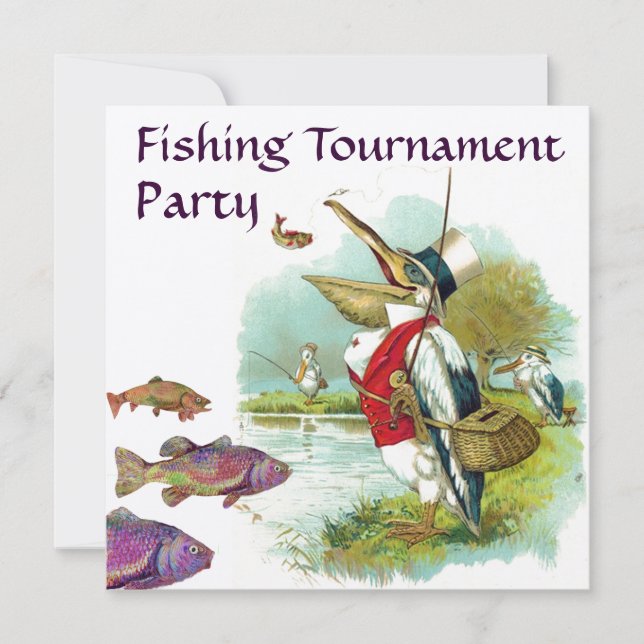 PELICAN FISHING TOURNAMENT PARTY INBJUDNINGAR (Framsida)