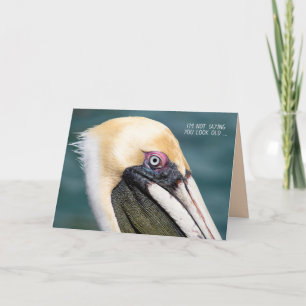 Pelican-födelsedag humor kort