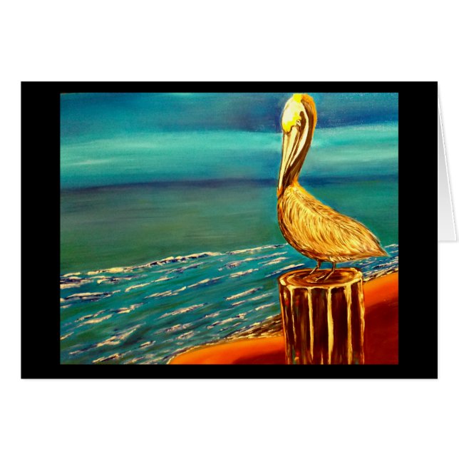 PELICAN HÄLSNINGSKORT (Framsidan Horizontal)