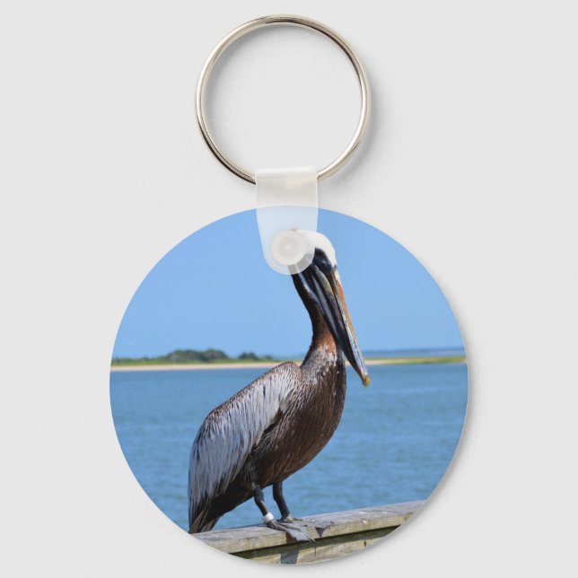 Pelican i Southport Nyckelring (Framsida)