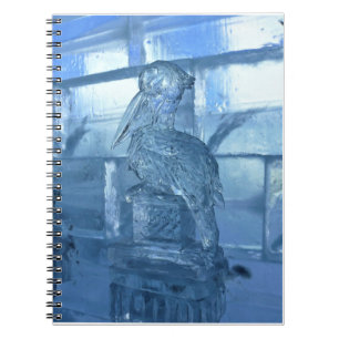 Pelican Ice Sculpture, Quebec, Kanada Anteckningsbok