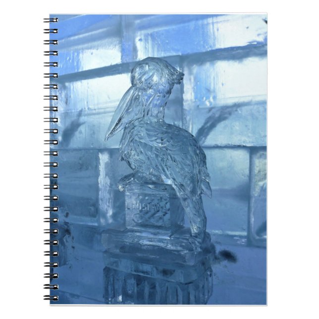 Pelican Ice Sculpture, Quebec, Kanada Anteckningsbok (Framsidan)