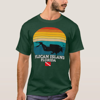 Pelican Island US Island Diving T Shirt