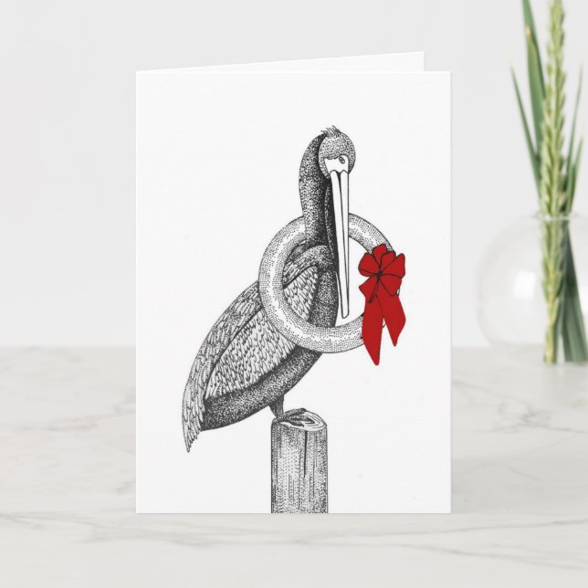 Pelican-jul Helgkort (Framsida)