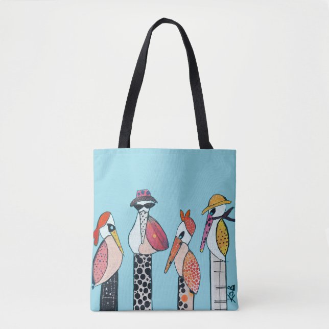 Pelican Ladies Tote Tygkasse (Framsida)