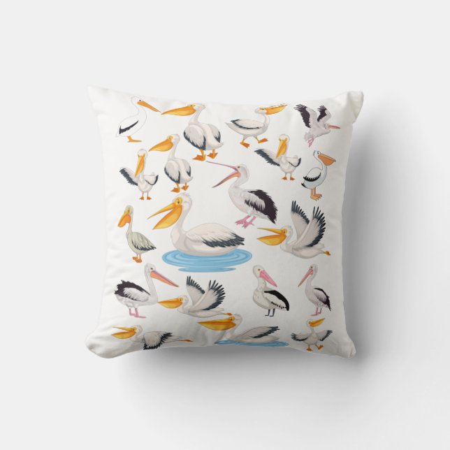 PELICAN MÖNSTER KUDDE (Framsida)