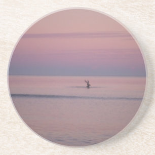 Pelican och Sunset himlar på Sullivans ö Underlägg Sandsten