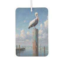 Pelican på en västra dockpoli
