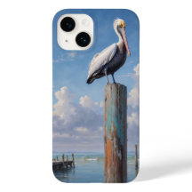 Pelican på en västra dockpoli