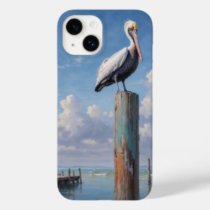 Pelican på en västra dockpoli